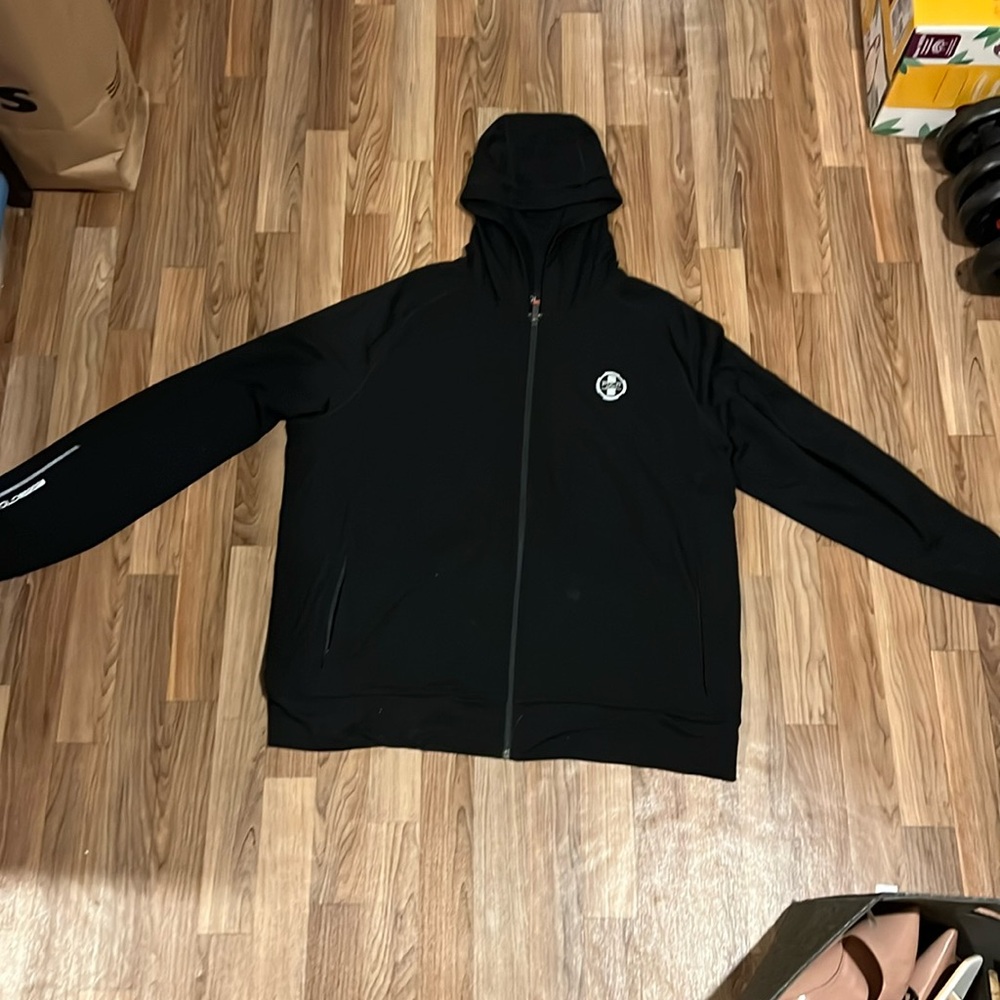 NWOT polo zip up hoodie